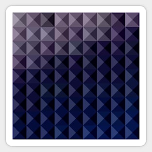 Purple Taupe Abstract Low Polygon Background Sticker